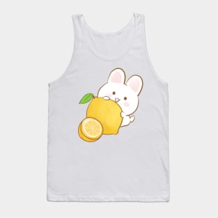 Squeeze the day Lemon Bunny Tank Top